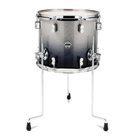 Pdp Silver To Black Fade - Chrome Hardware Kit Drums, 12 x 14 PDCM1214TTSB